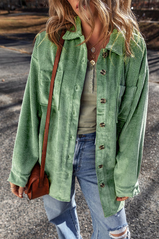 Super Soft Corduroy Shackets image 4