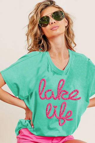 Lake Life Tinsel Top image 0