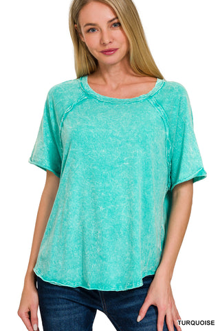 Simple Summa Crinkle Wash Tee image 0