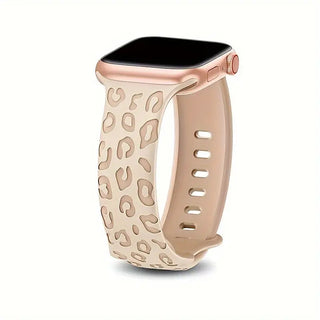 Leopard Engraved Smart Watch Bands image 4