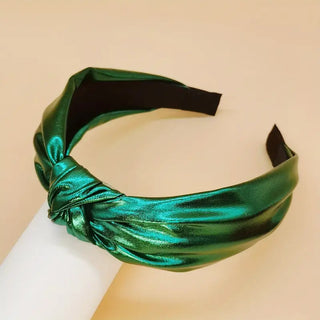 Metallic Headbands - Green image