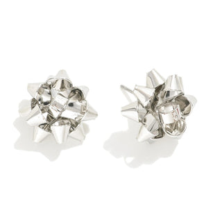 Small Christmas Bow Studs image 1