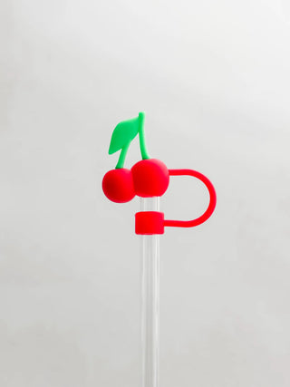 Cherry Straw Topper