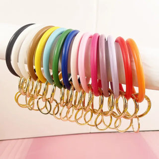 Silicone Bangle Keychains image 0