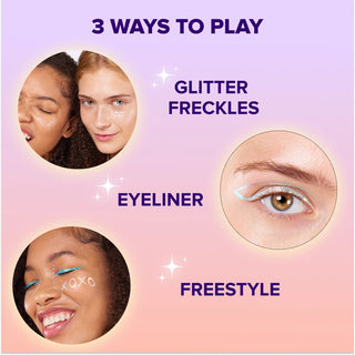 Unicorn Snot Glitter Freckles & Eyeliner image 5