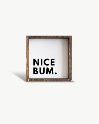 Nice Bum Sign image 0