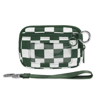 Checkered Nylon Wristlet image 5