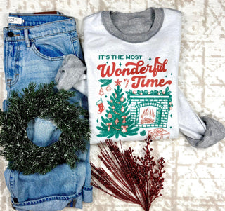 Most Wonderful Time of the Year Inside Out Sweatshirt image 0