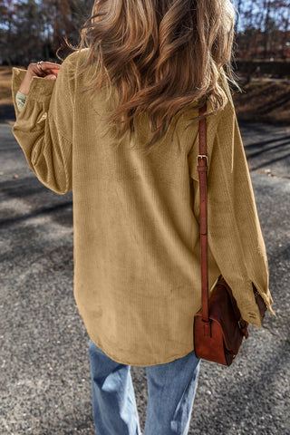 Super Soft Corduroy Shackets