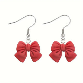 Bow Dangle Earrings image 2