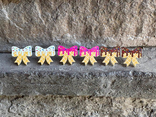 Ice Cream Bow Studs