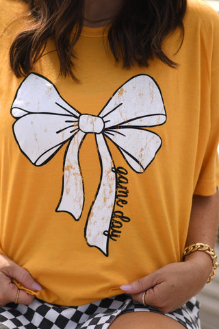 Game Day Bow Tee