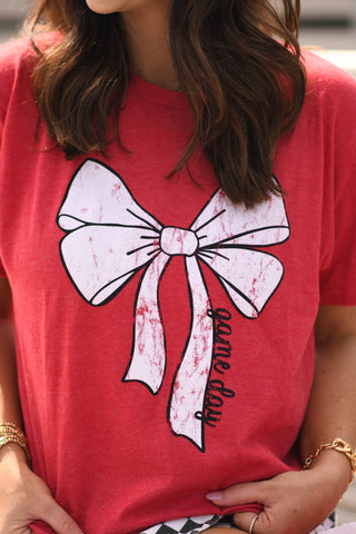 Game Day Bow Tee
