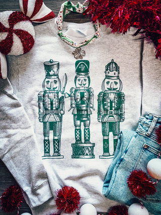 Gray Nutcracker Sweatshirt image 0