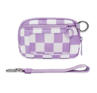 Checkered Nylon Wristlet image 2