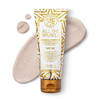 ALL THE SPARKLE - Mineral Shimmer with Biodegradable Glitter SPF 30 image 0