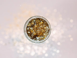 Tinsel Face Glitter - Goddess (Platinum Gold) image