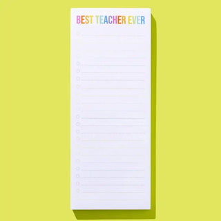 Best Teacher Ever List Pad
