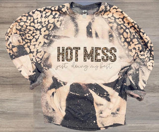 Hot Mess Just Doing My Best Crewneck