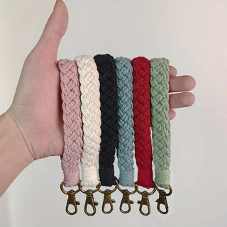 Boho Macrame Keychains