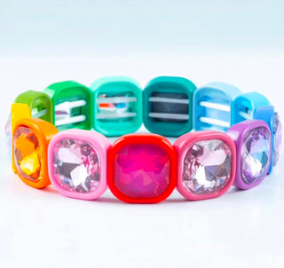 Confetti Gem Stretch Bracelets