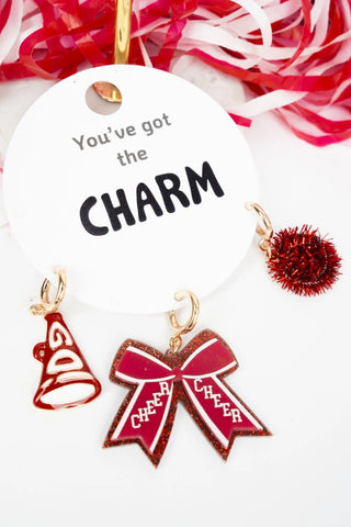Go Team Cheer Charm Set image 0