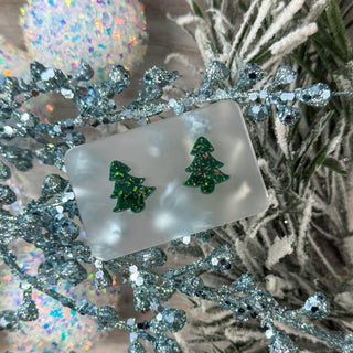 Tree Studs-Emerald Spruce image 0