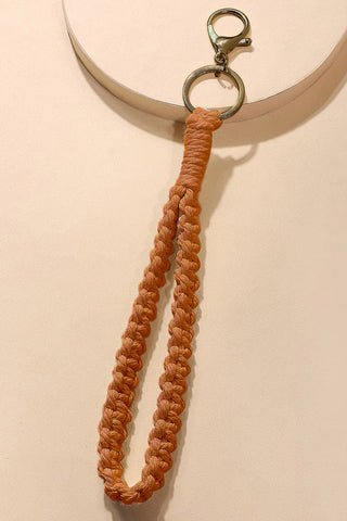 Boho Macrame Keychains image 0