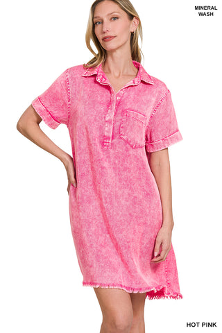 Tencel Mineral Washed Dresses image 3