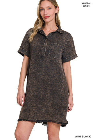 Tencel Mineral Washed Dresses