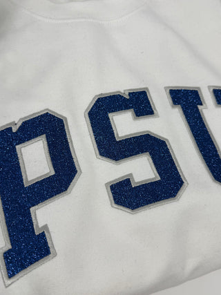 PSU Glitter Embroidered Crewneck
