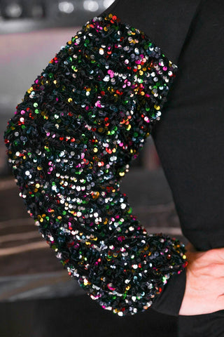 Vegas Lights Sequin Top image 2