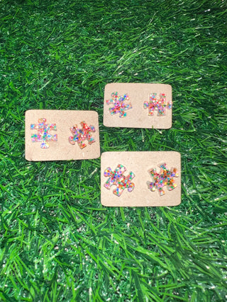 Puzzle Earrings image 1