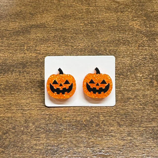 Jack-O-Lantern Earrings image 0
