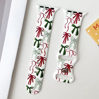 Christmas Bow Smart Watch Band image 0
