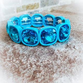 Confetti Gem Stretch Bracelets